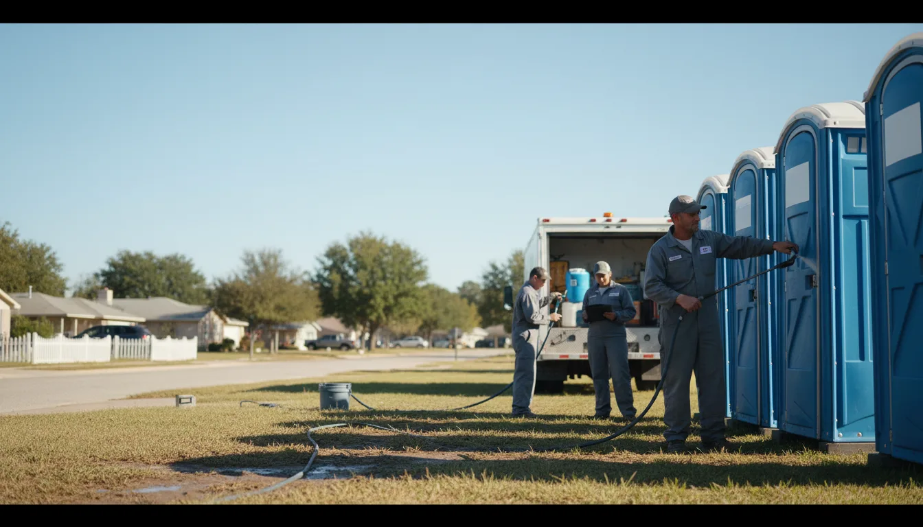 Long-Term Portable Toilet Rental in Lilly, GA near me